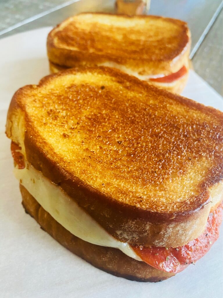 Blackstone Pizza Grilled Cheese