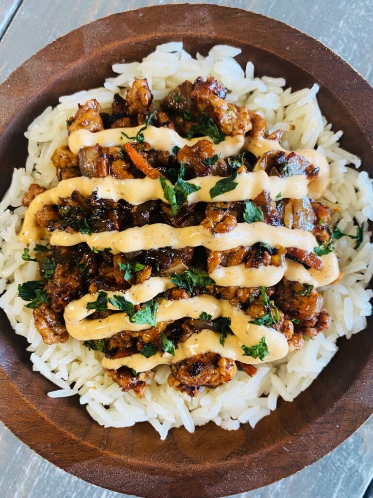 Blackstone Indian Spiced Rice Bowls