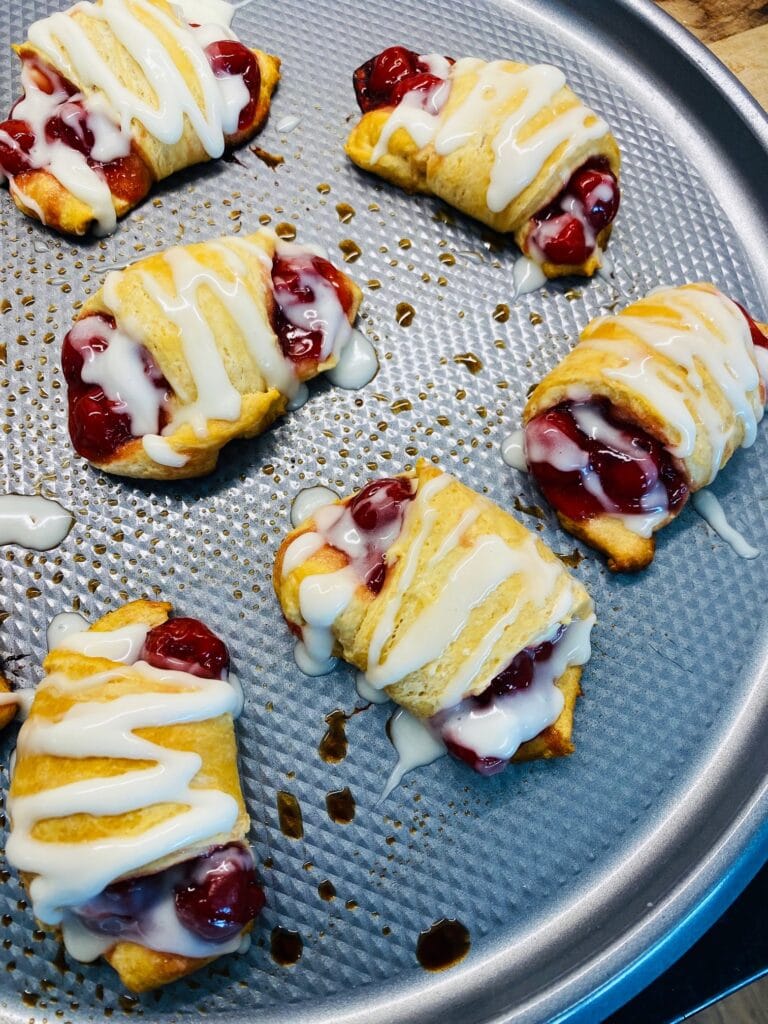 Traeger Cherry Turnovers