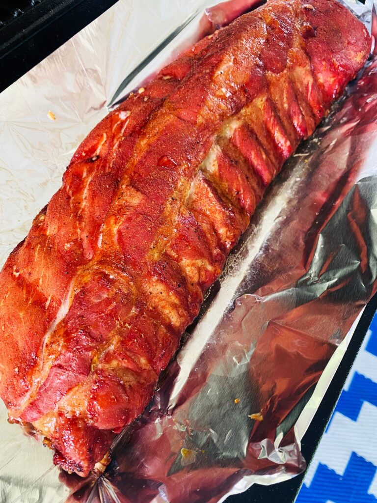 wrapping ribs in foil