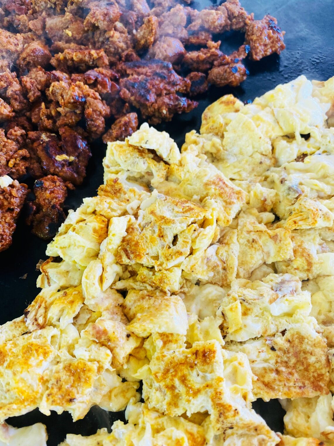 Blackstone Chorizo Breakfast Burritos If You Give a Girl a Grill