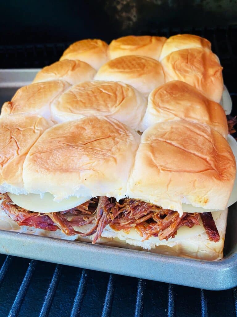 Smoked Pulled Pork Sliders before cooking