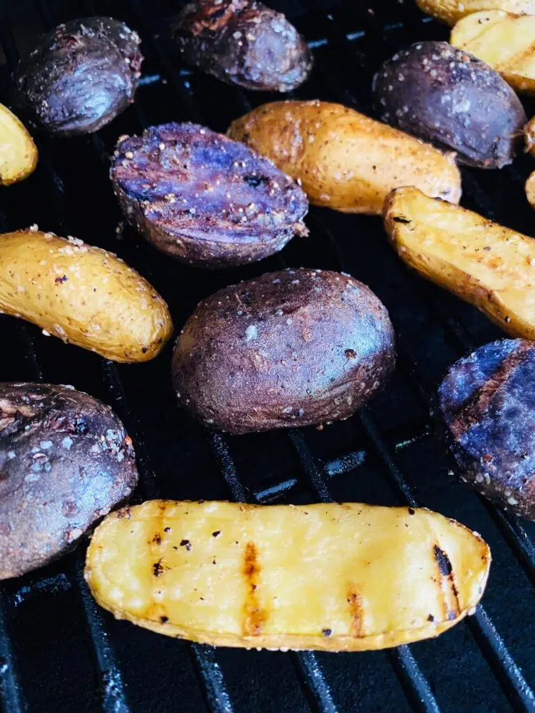 Traeger Garlic Fingerling Potatoes