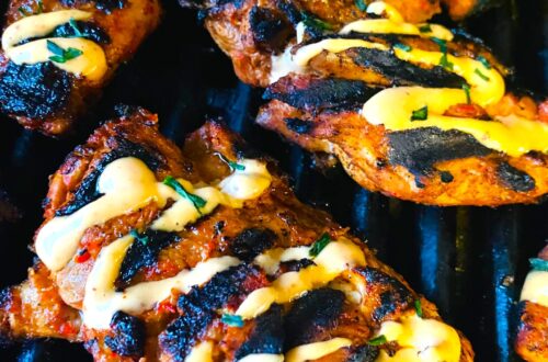 Grilled Korean Chicken Thighs