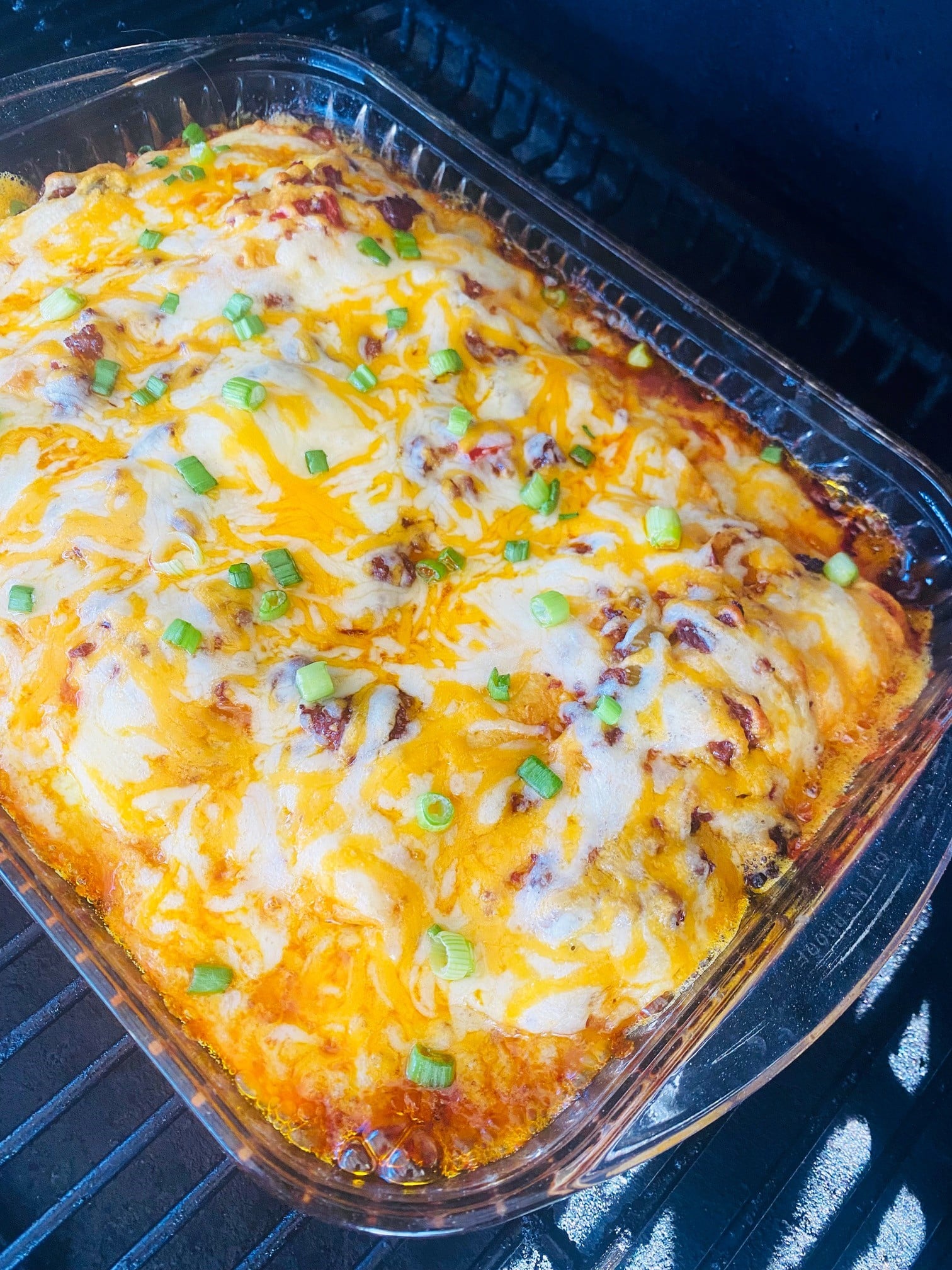 Traeger Chorizo Breakfast Enchiladas If You Give a Girl a Grill