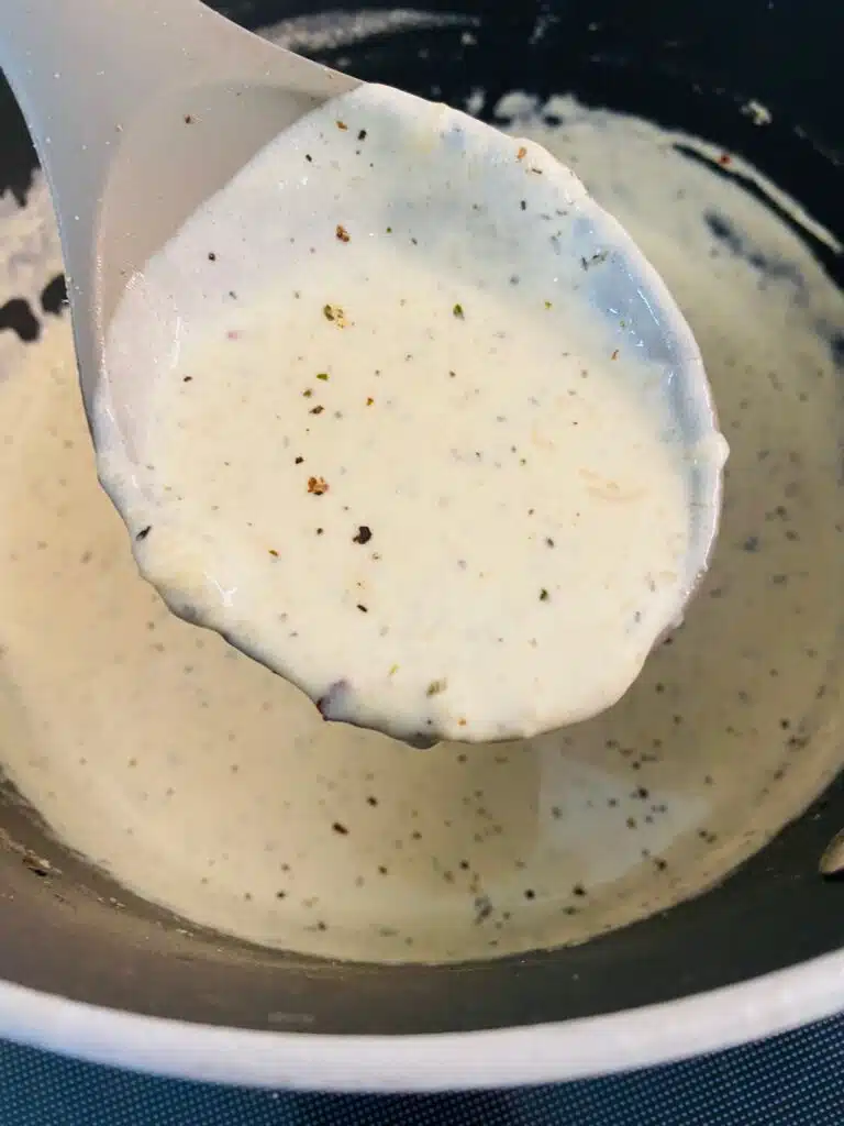 cream sauce for the casserole