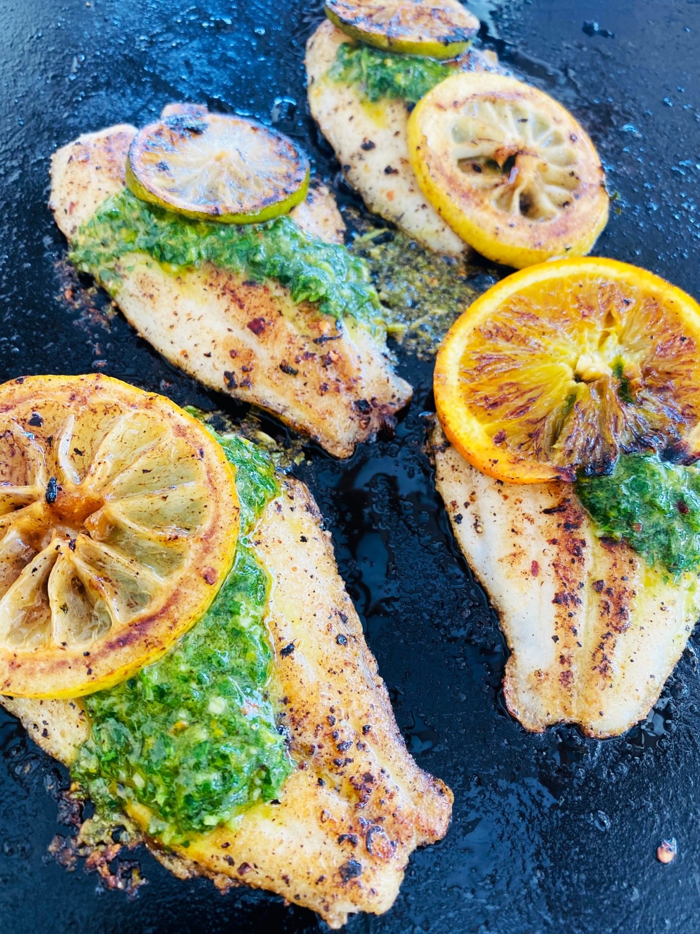 Blackstone Catfish with Citrus Gremolata If You Give a Girl a Grill