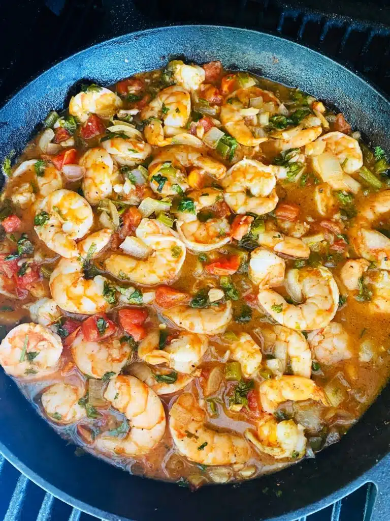 Smoked Tequila Lime Shrimp