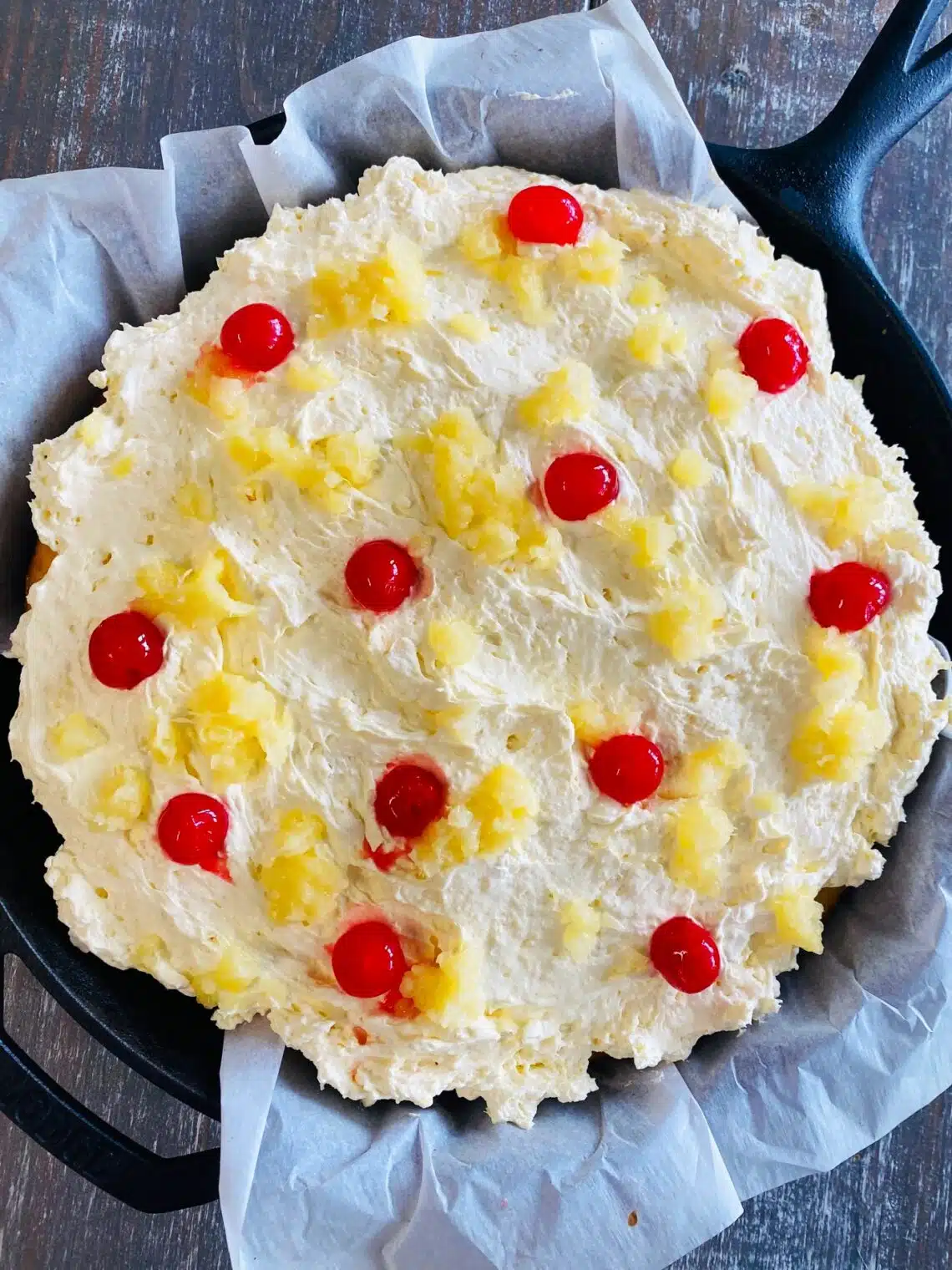 Traeger Pineapple Sunshine Cake