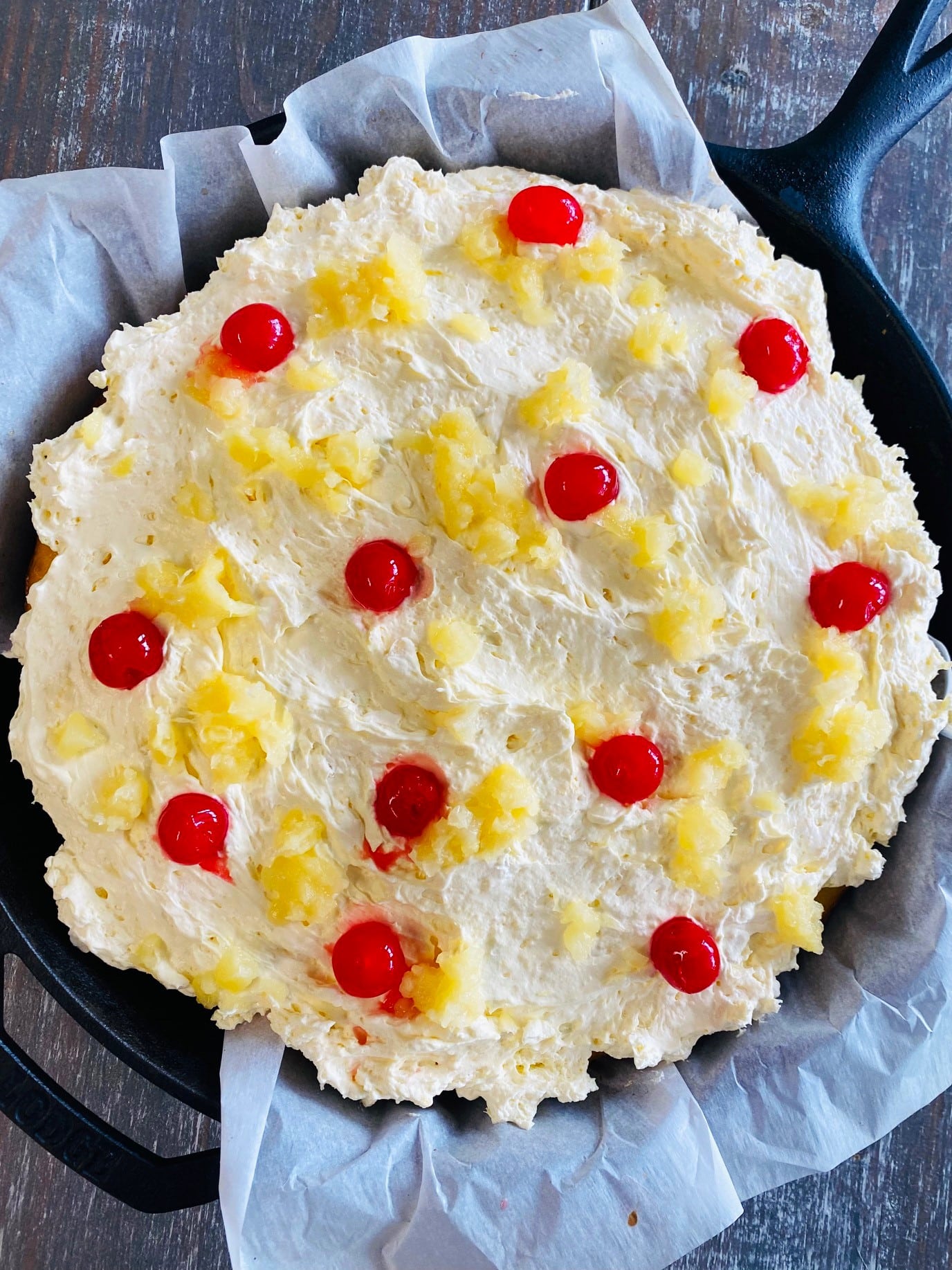 Traeger Pineapple Sunshine Cake - If You Give a Girl a Grill