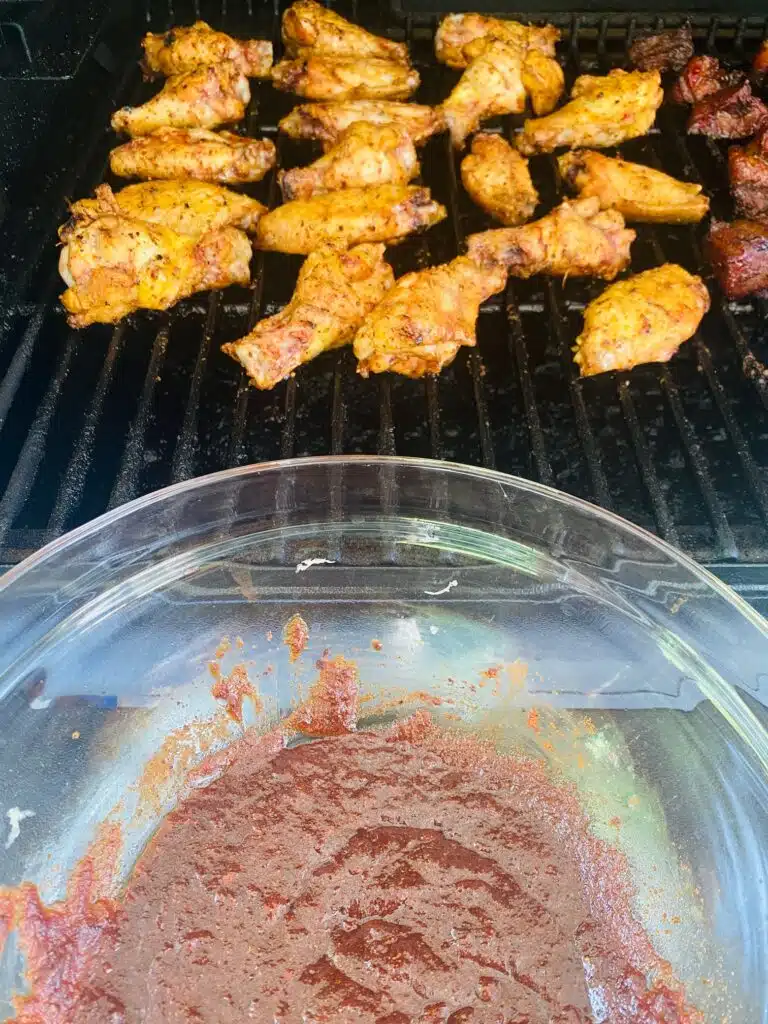 Smoked Mexican Chicken Wings