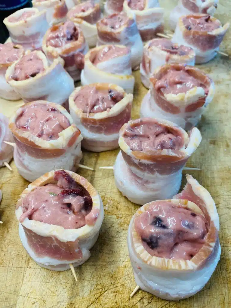 pig shots before cooking