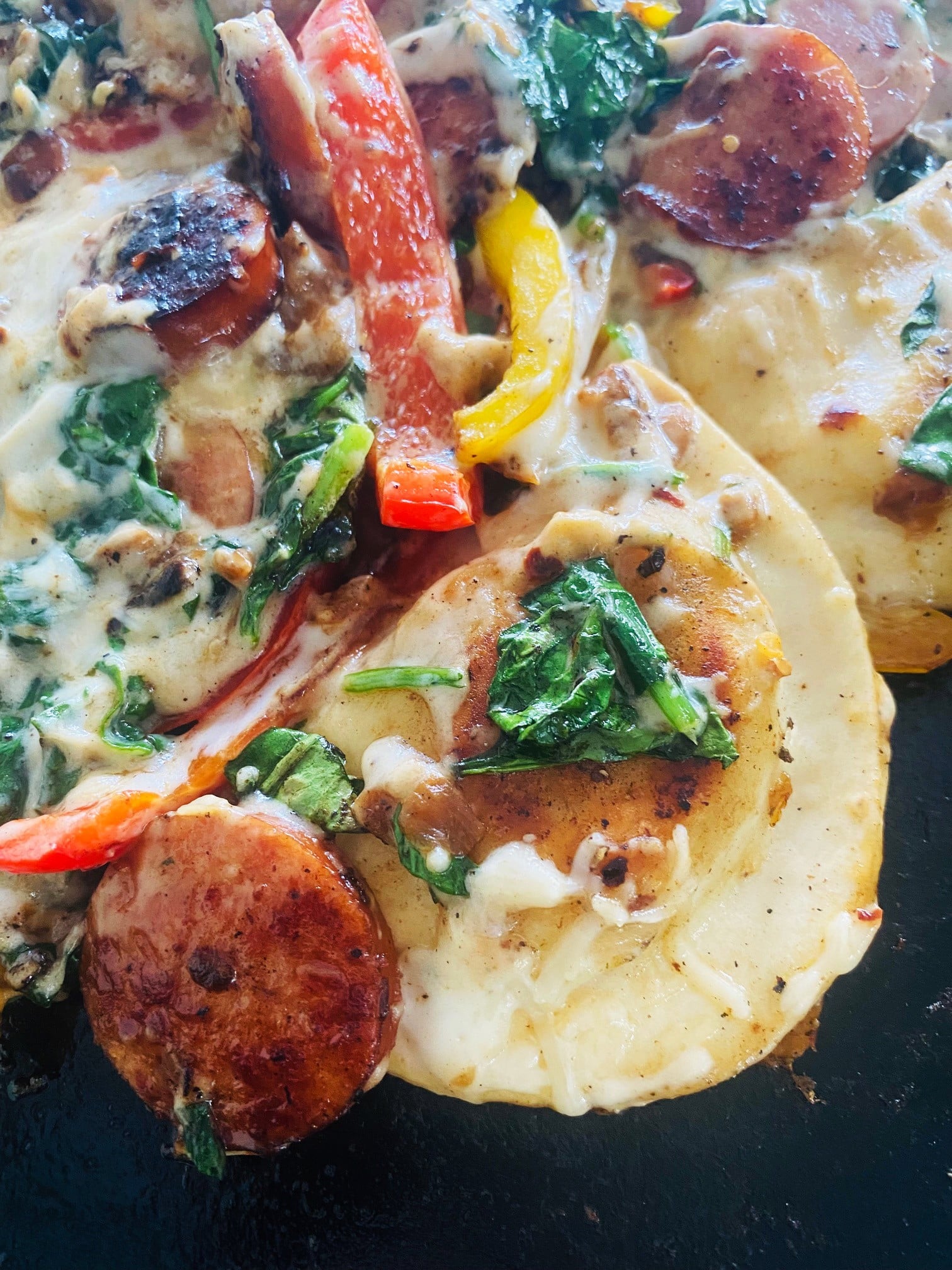 Blackstone Sausage and Pierogies If You Give a Girl a Grill