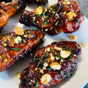 Smoked Kung Pao Chicken Wings