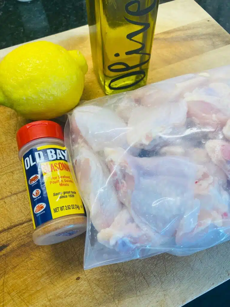 ingredients for the wings