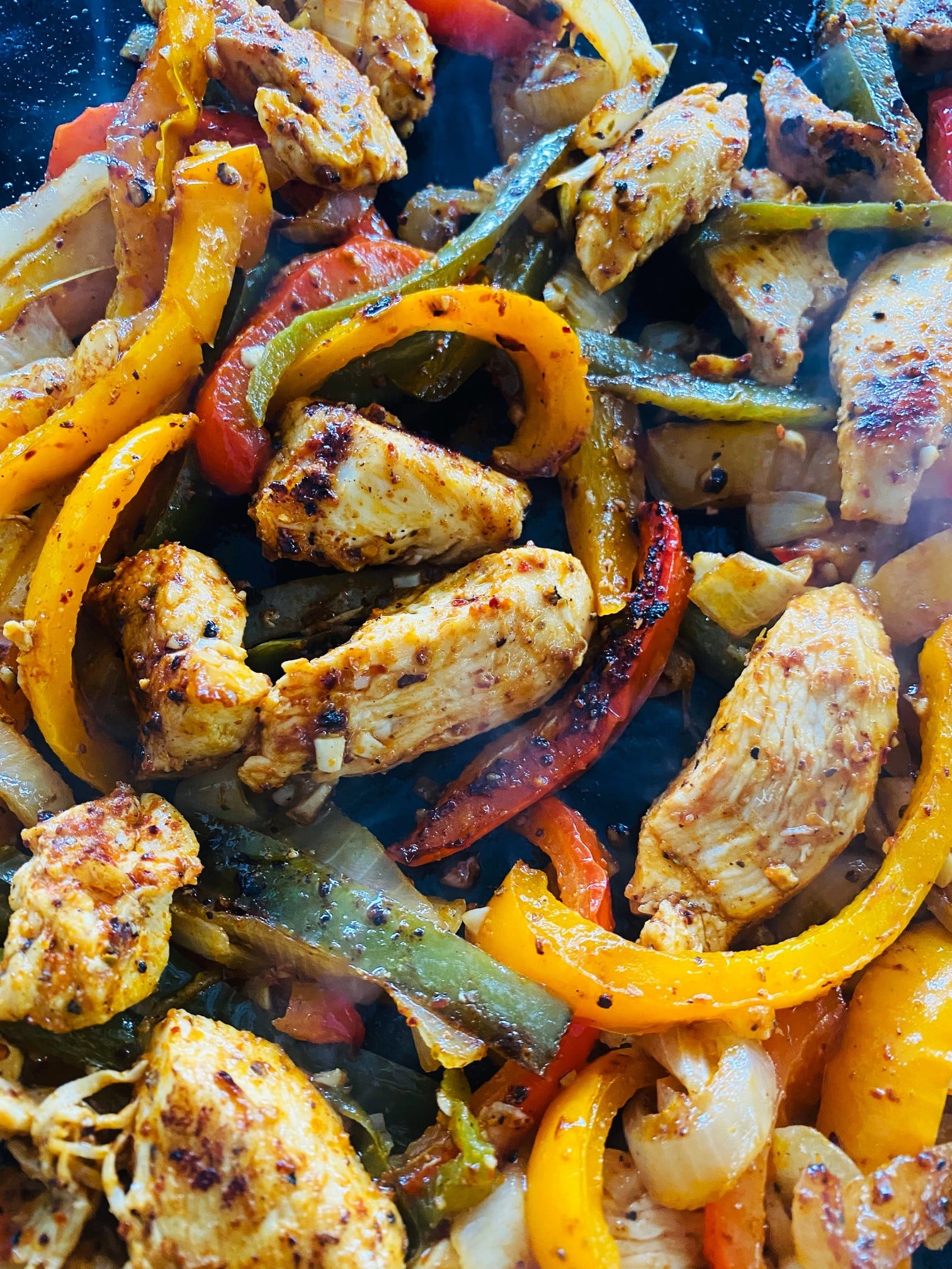 Blackstone Cajun Chicken and Peppers If You Give a Girl a Grill