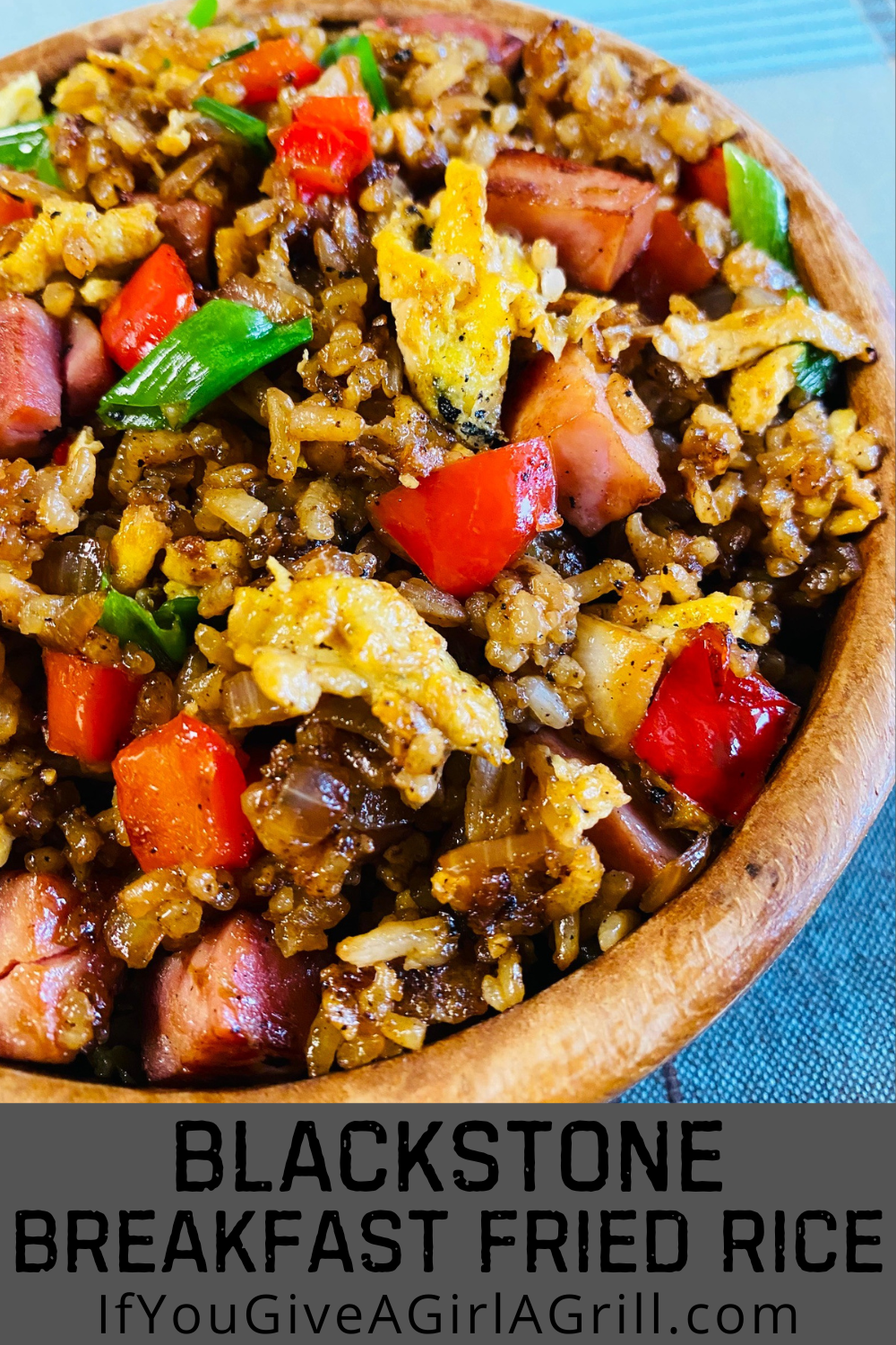 Blackstone Breakfast Fried Rice - If You Give a Girl a Grill