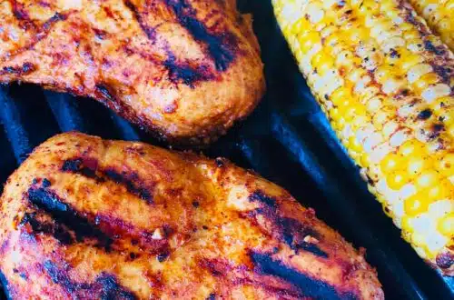 Grilled Southwest Chicken and Corn