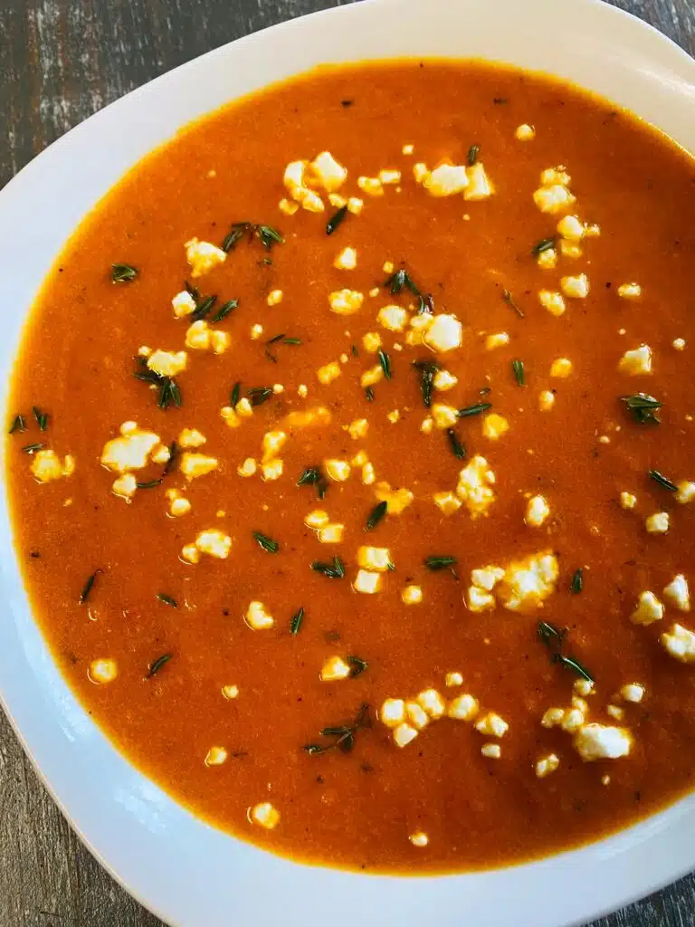 Smoked Red Pepper Soup