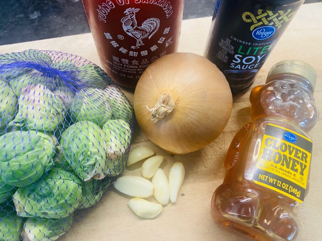 ingredients for the brussels