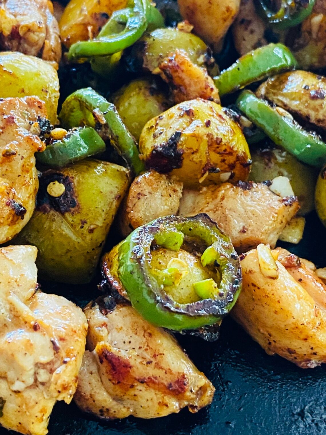 Blackstone Jalapeno Ranch Chicken and Potatoes - If You Give a Girl a Grill