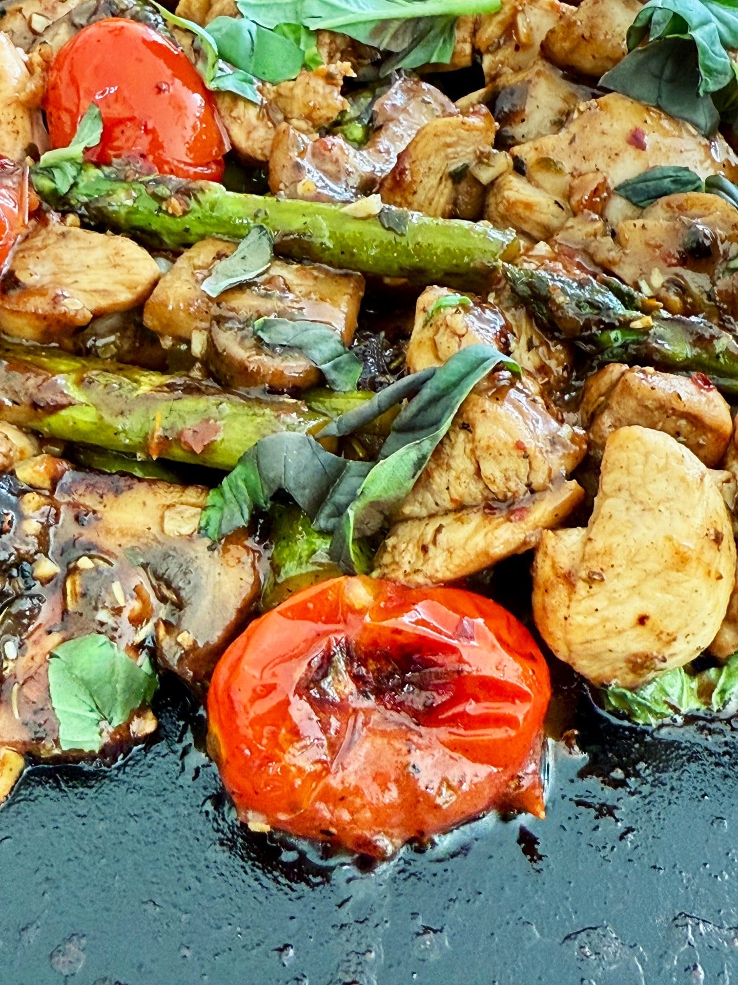 Blackstone Tuscan Chicken and Veggies - If You Give a Girl a Grill