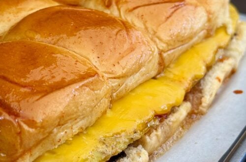 Smoked Maple Sausage Breakfast Sliders
