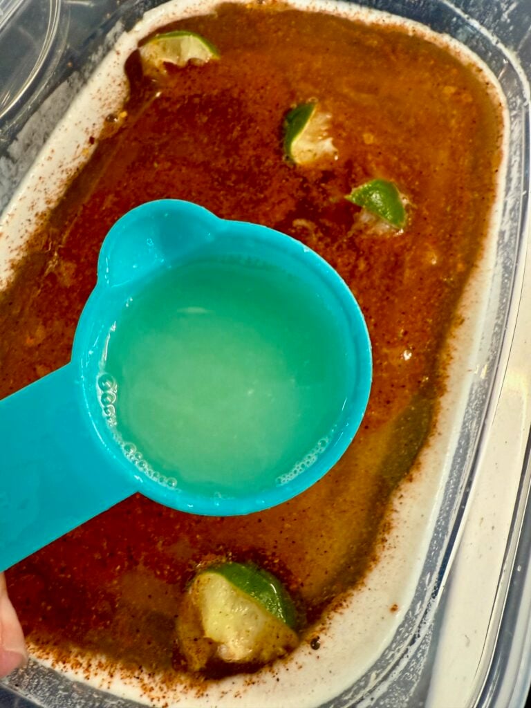 making the brine