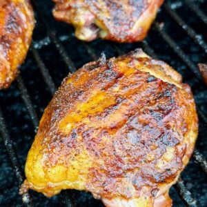 Smoked Tequila Brined Chicken Thighs