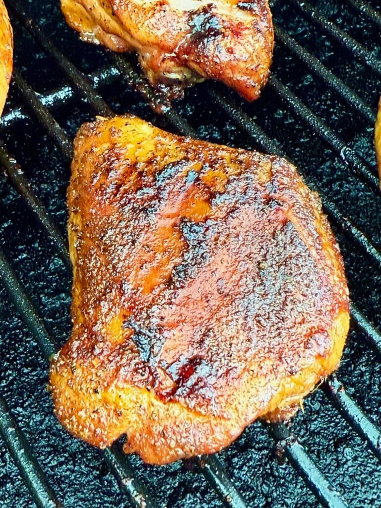 Smoked Tequila Brined Chicken Thighs