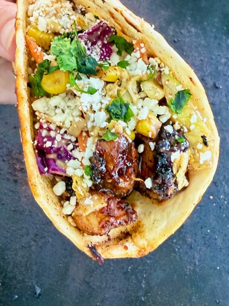 Blackstone BBQ Street Corn Tacos