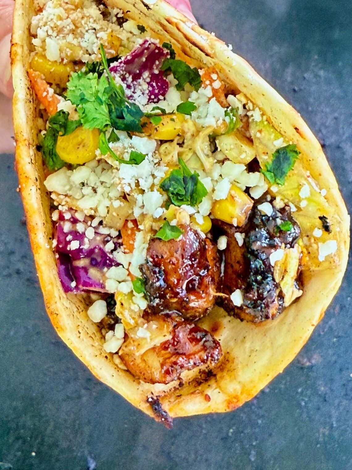 Blackstone BBQ Street Corn Tacos