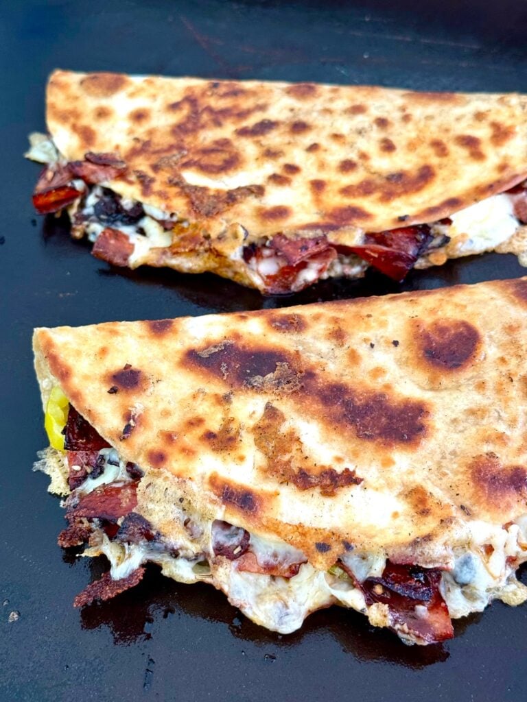 Blackstone Italian Sub Quesadillas