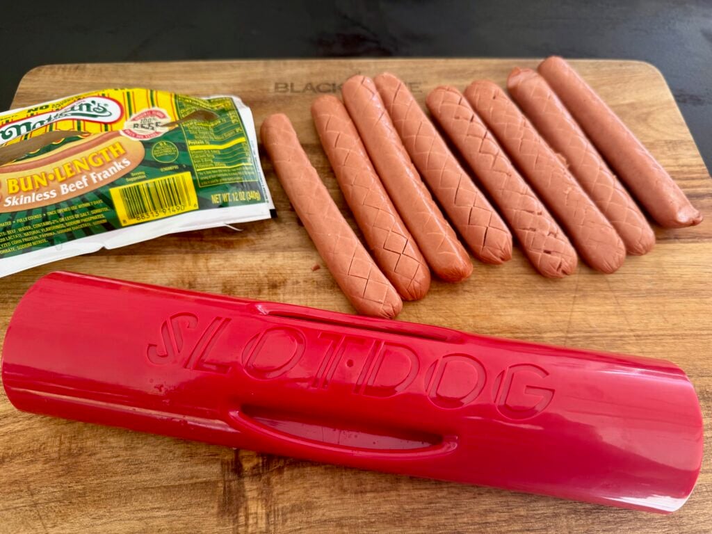 slotdogs before cooking