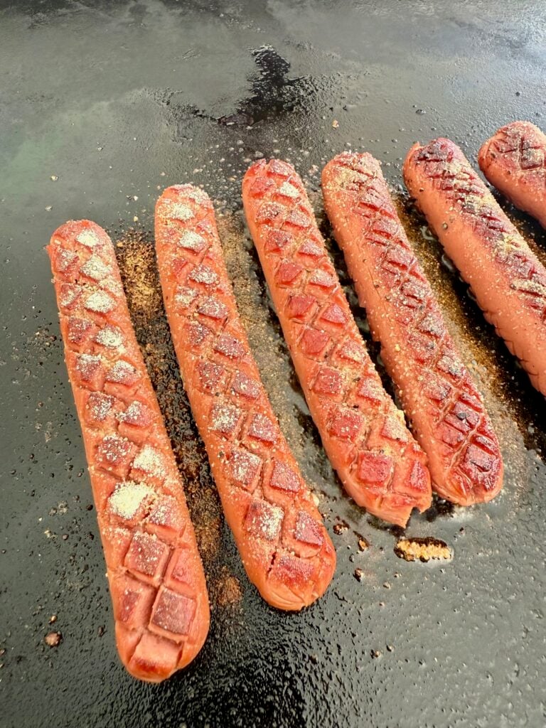 Blackstone Caesar Salad Slotdogs