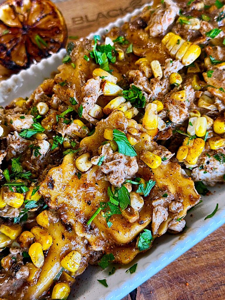 Blackstone Crab and Corn Ravioli