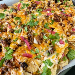 Blackstone Caribbean Chicken Nachos