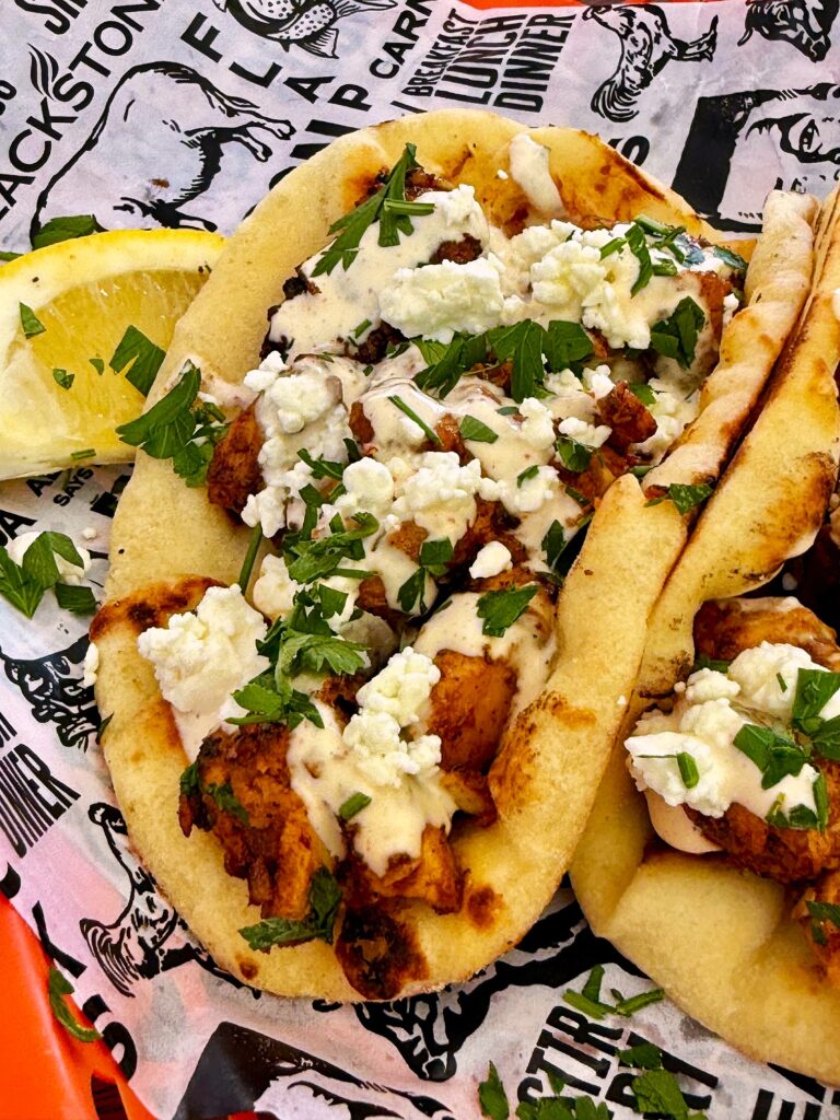 Blackstone Harissa Chicken Gyros