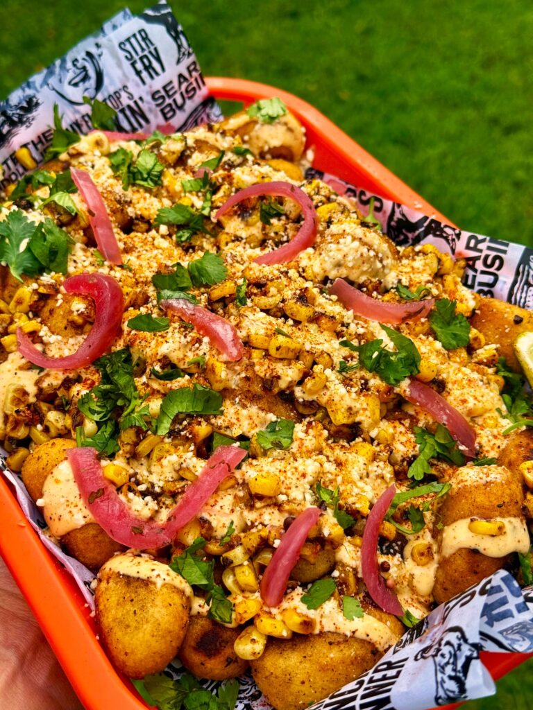 Blackstone Loaded Street Corn Dogs