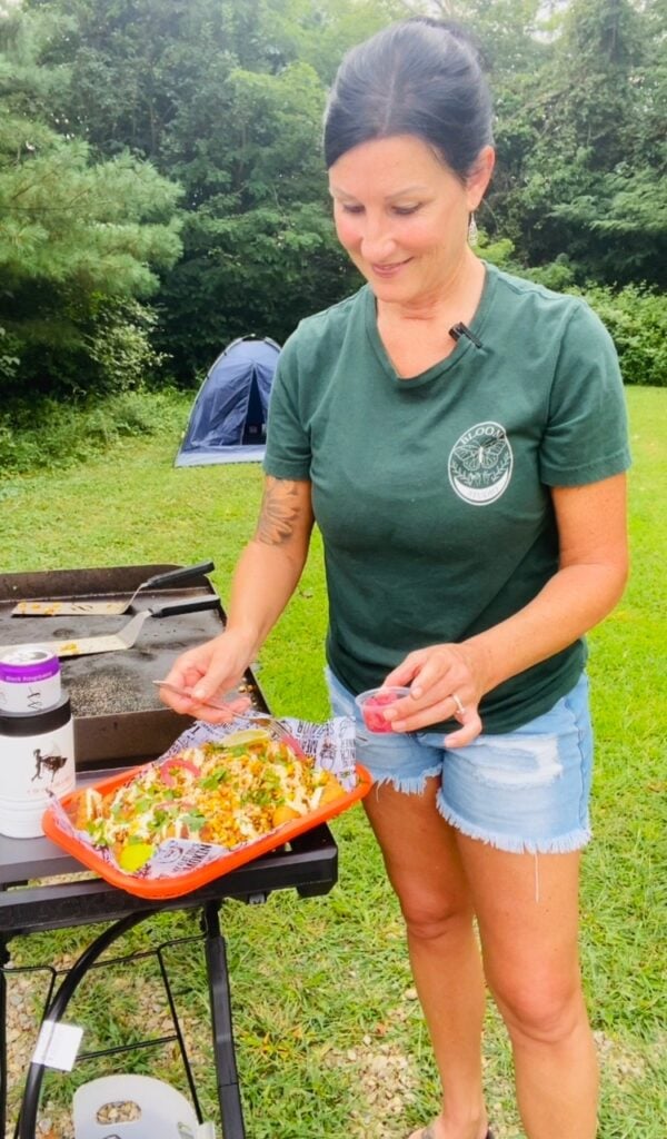 Blackstone Loaded Street Corn Dogs