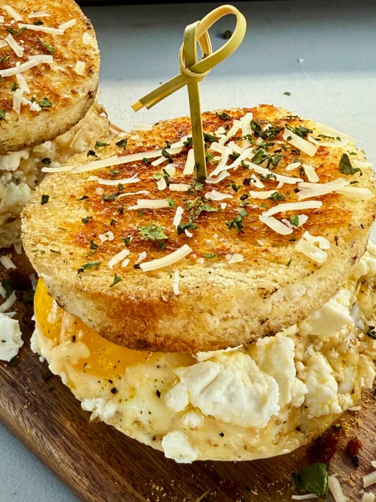 Blackstone Mediterranean Breakfast Sandwiches