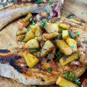 Blackstone Jalapeno Brined Pork Chops