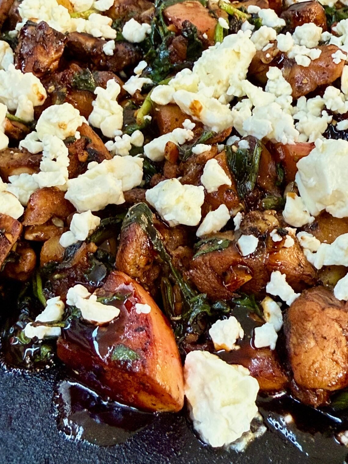 Blackstone Balsamic Chicken and Apples