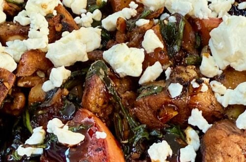 Blackstone Balsamic Chicken and Apples