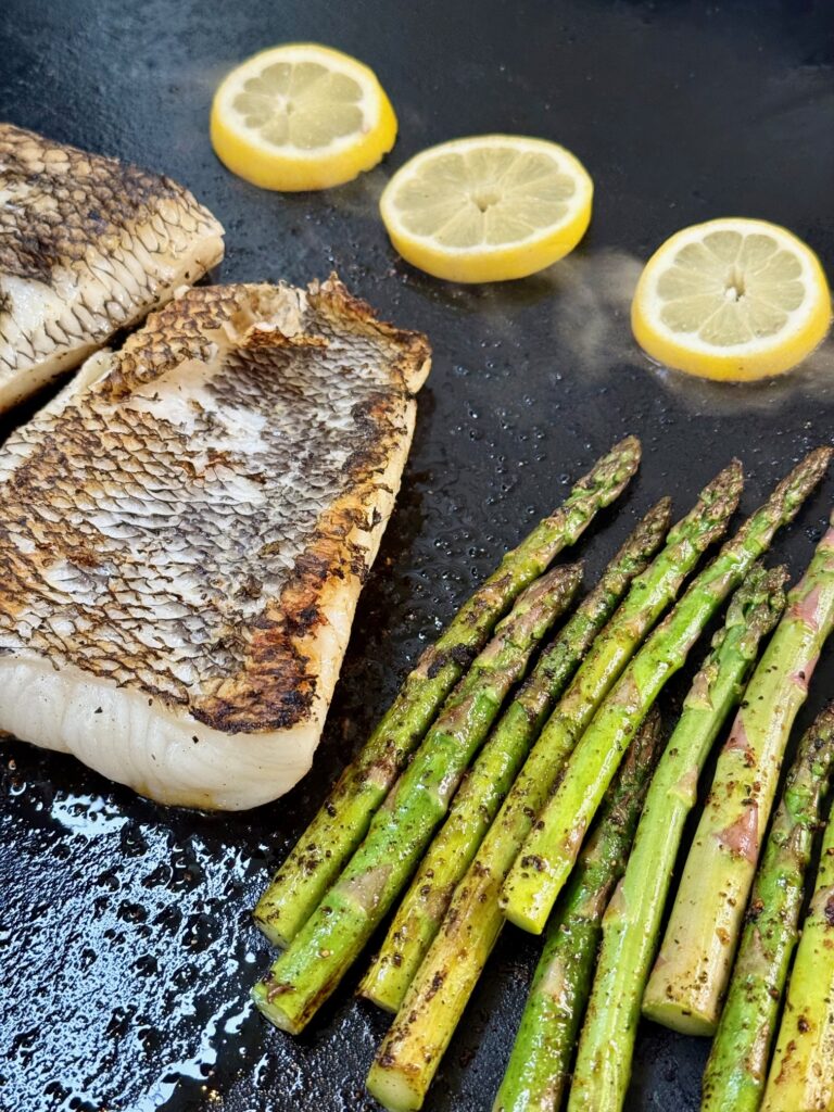 Blackstone Sea Bass with Chimichurri