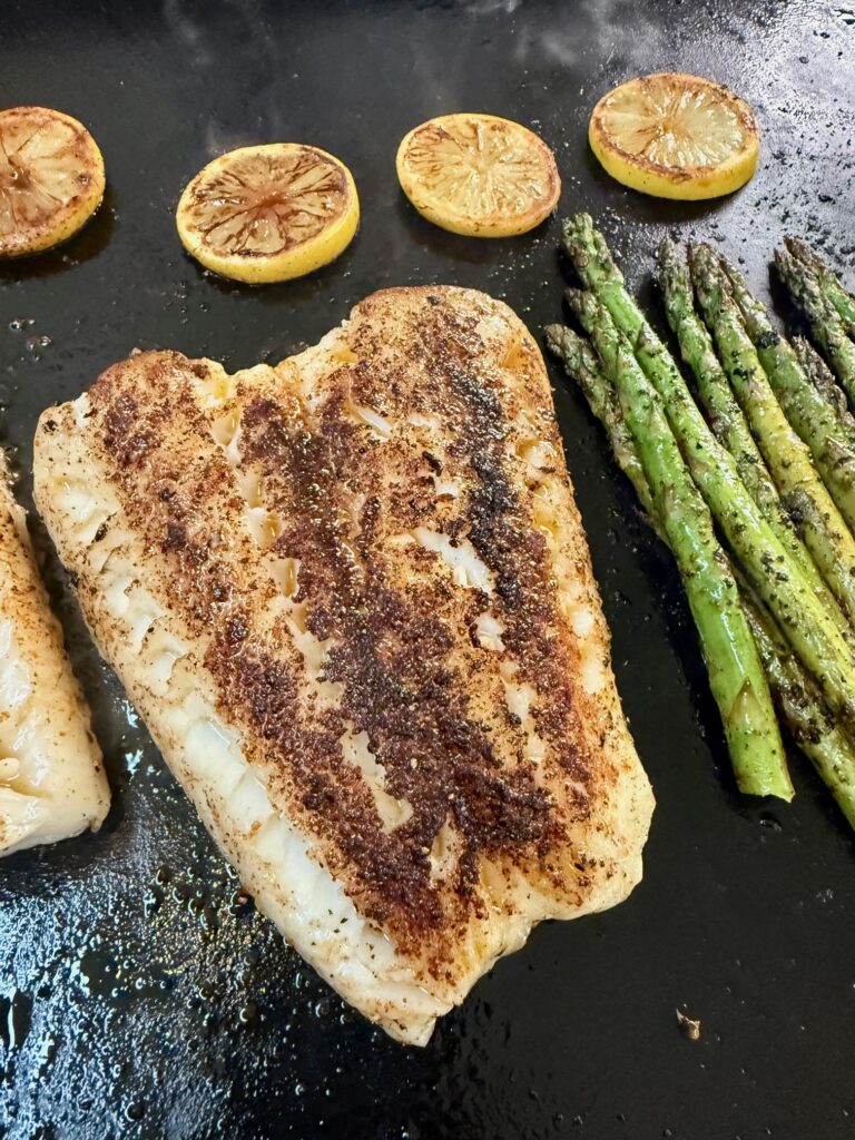 Blackstone Sea Bass with Chimichurri