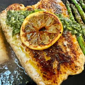 Blackstone Sea Bass with Chimichurri