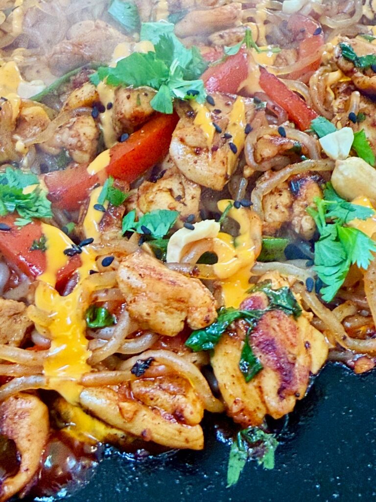 Blackstone Low Carb Korean Chicken Noodles