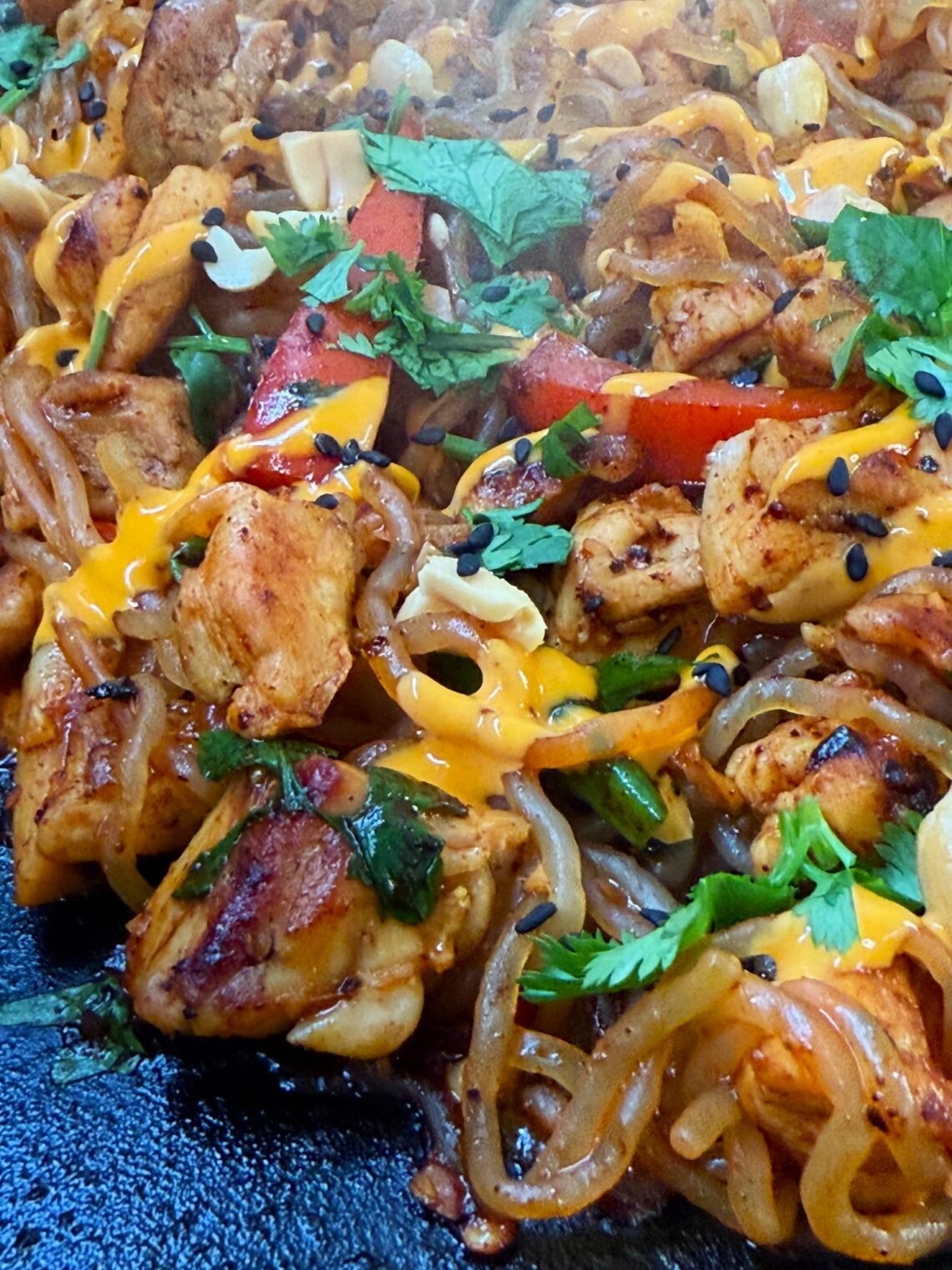 Blackstone Low Carb Korean Chicken Noodles