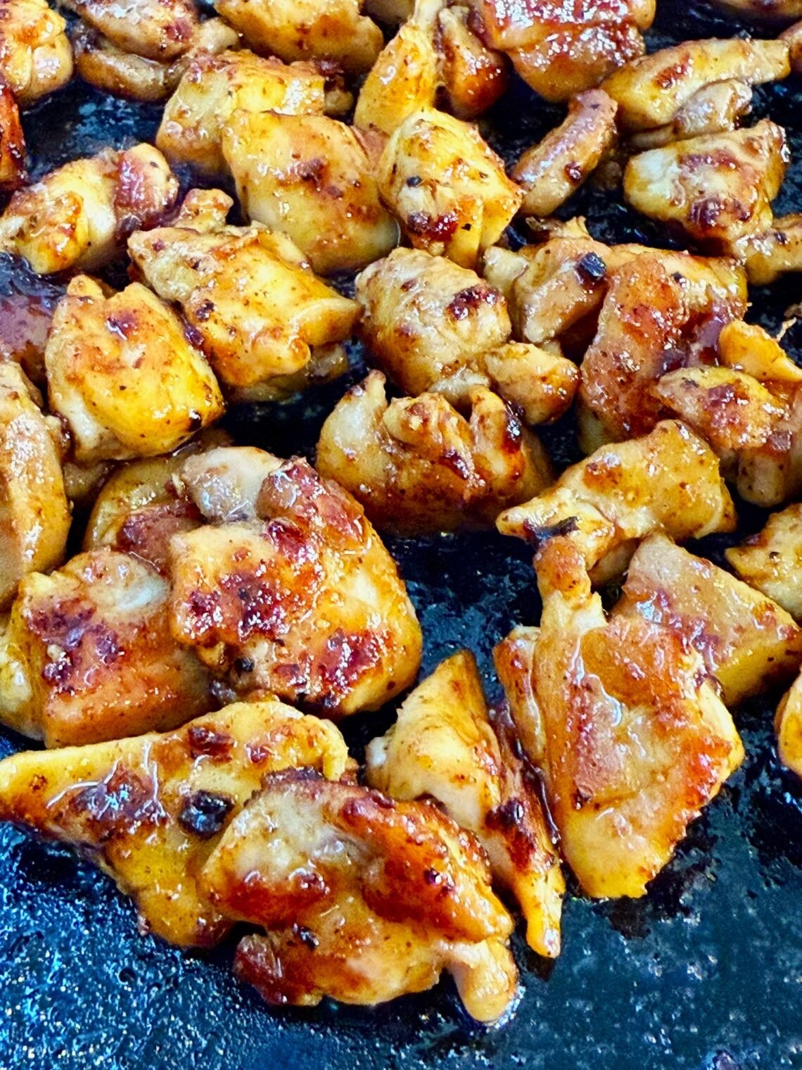 Blackstone Honey Sriracha Chicken Bites